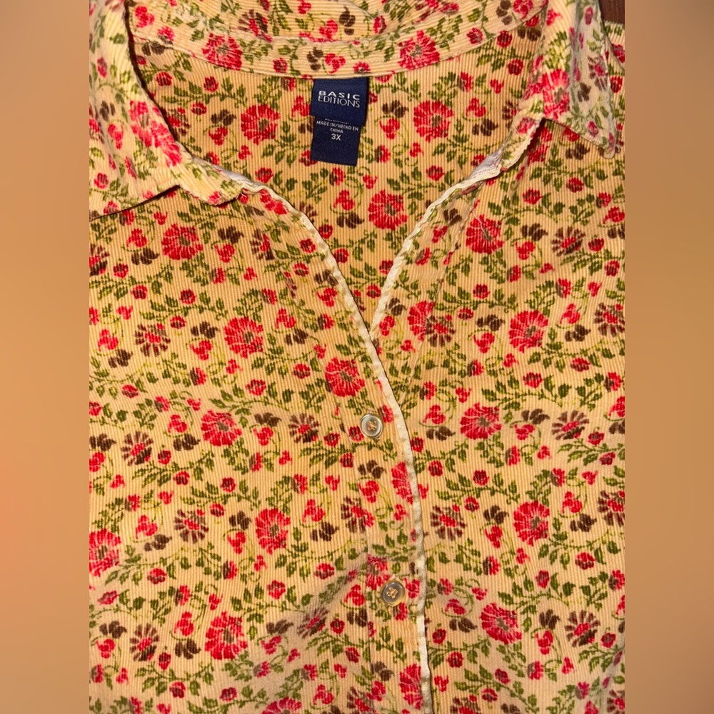 Basic Editions Button Up - image 3